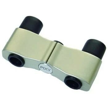 MIZAR（ミザールテック） 双眼鏡 4.5倍 10mm口径 ポロプリズム式 フリーフォーカス PIXY45　ゴールド