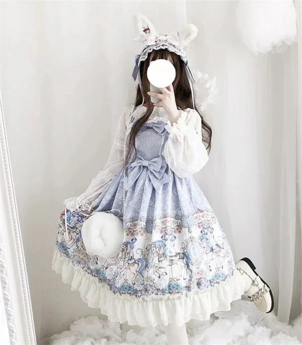 【48時間タイムセール】ワンピース 二次元衣装 風ワンピ 仮装 姫様 コスプレ ハロウイン 可愛い女子中高生 可愛い 洋服 少女