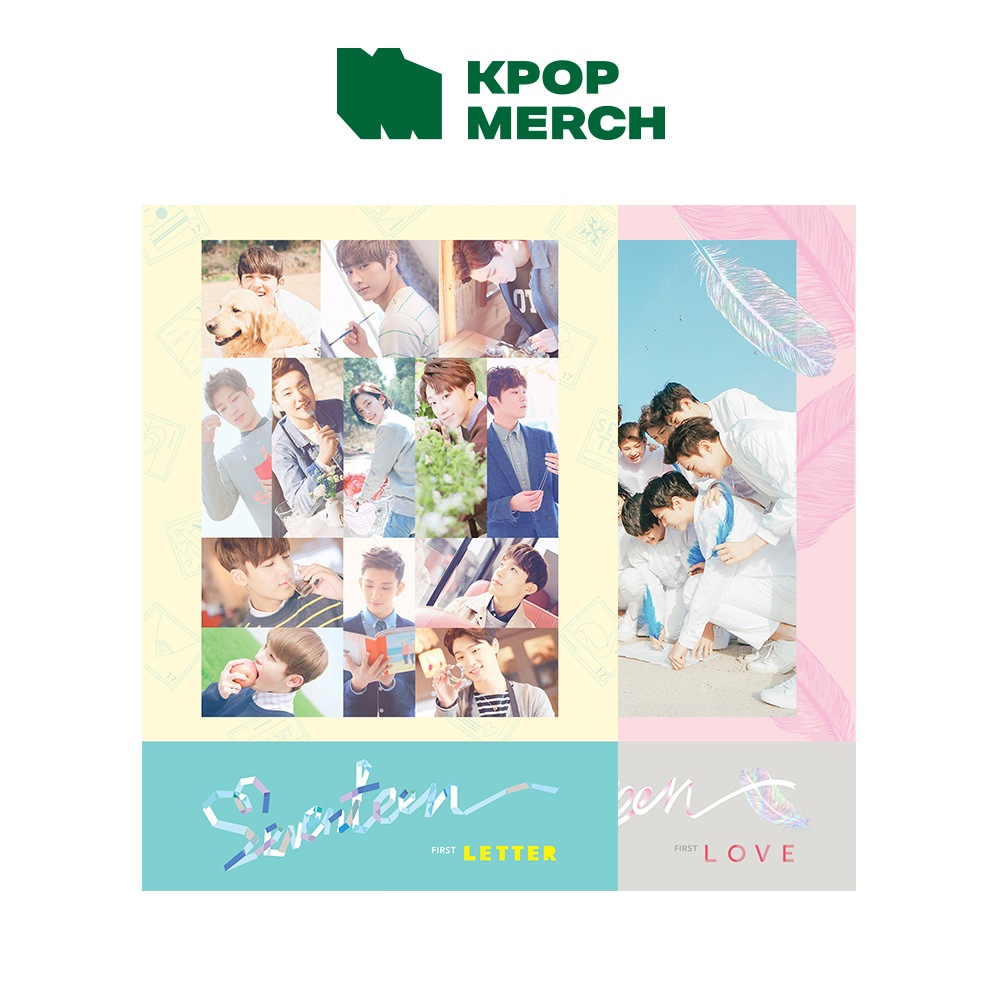 SEVENTEEN - 1th album[FIRST LOVE & LETTER] SET[6月27日発売予定]