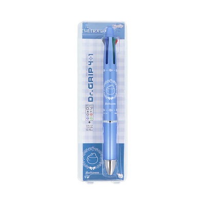 他サイト： サンスター文具　Dr.Grip 4＋1 ギフトペン ［0.7mm］ ハチワレ　S4656580の商品画像