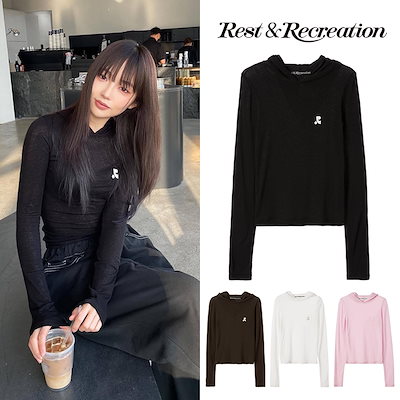 ☆韓国の人気☆【Rest&Recreation】☆RR COTTON BR.A☆関税込☆ Qoo10] rest&recreation [韓国正規品] rest&recreat : レディース服