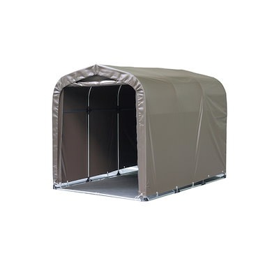 他サイト： 南榮工業 NAN-A サイクルハウス 3台用 SB スーパーブラウン本体一式 組立式 幅1560x奥行2200x高さ1650mm パイプ外径19.1mm 物置 南栄工業の商品画像