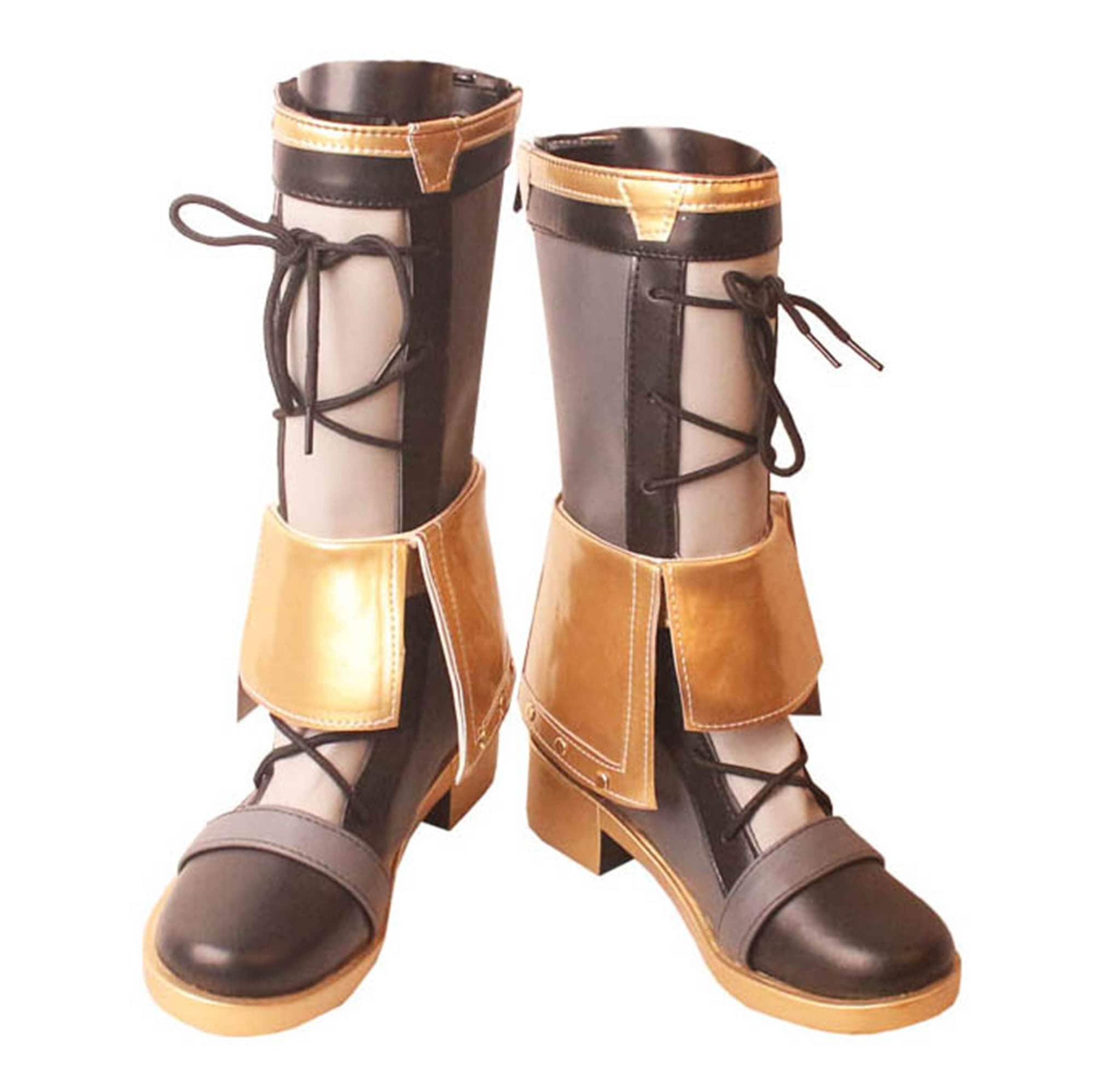 フレミネ 原神 げんしん Genshin コスプレ 靴 ブーツ コスプレ靴 コスプレブーツ カスタマイズ可能903096