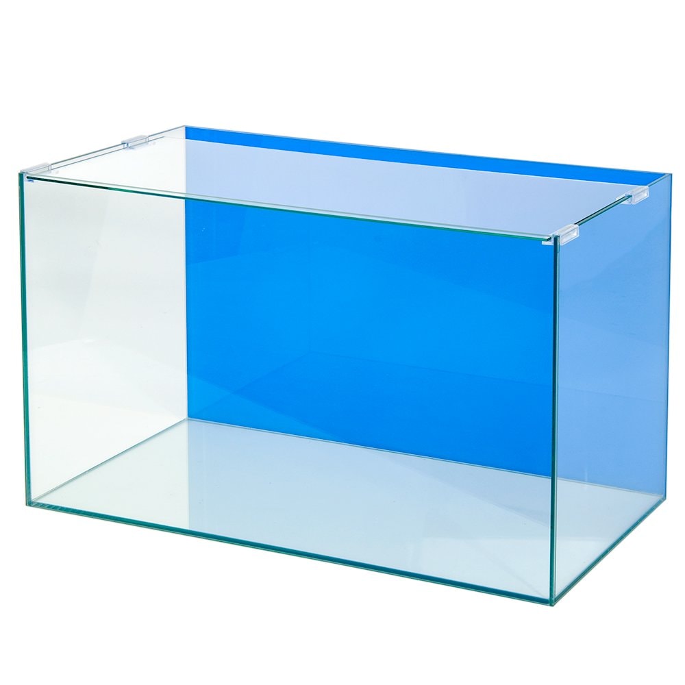 バックスクリーン貼付済　アクアブルー　オールガラス６０ｃｍ水槽　アクロ６０Ｎ（６０X３０X３６ｃｍ）　お一人様１点限り　ＣＲＣ10―11―01―50―00