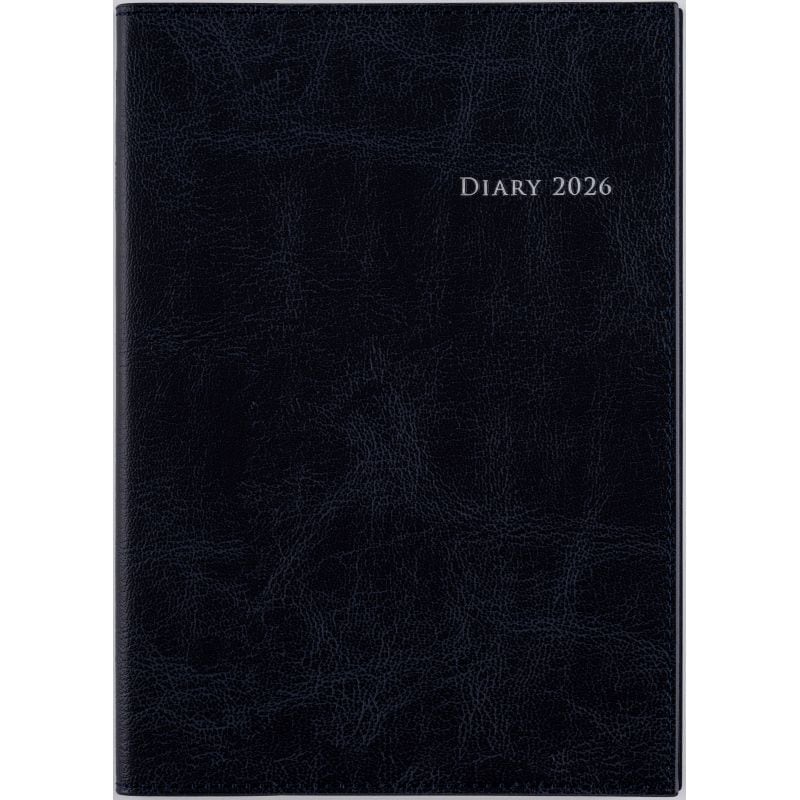 （まとめ買い）高橋書店 2026年 手帳 No.435 デスクダイアリーカジュアル5 A5判 週間セパレート式＆月間ブロック式 ダークネイビー [x3]