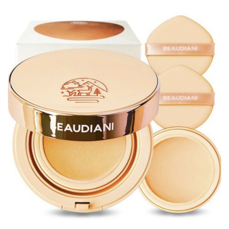 ビュディアーニ キャビンアテンダントパクト リフィル付 カバー デイリー 2号 1セット×1個 カバー 力強クッション クッション パデ メッシュクッション 12g