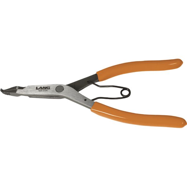 LANGTOOLS ラングツール ロックリングプライヤー 90度ベント 全長229mm 1408 工具 ツール DIY 作業工具