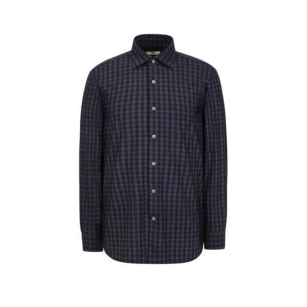 ナイロンストレッチマイクロパターンシャツ（DMSH5C003N3）