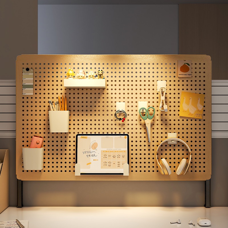 パンチなしのデスクトップホールプレートオフィスクリップオン垂直デスクストレージパーティション学生デスクストレージシェルフ