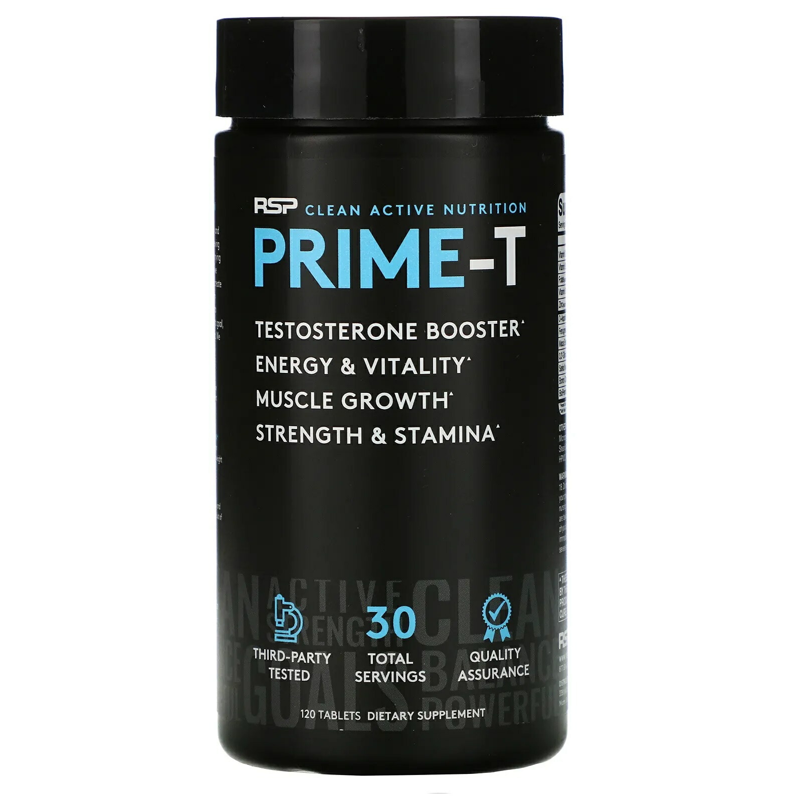 RSP Nutrition　プライム-T テストステロンブースター120錠