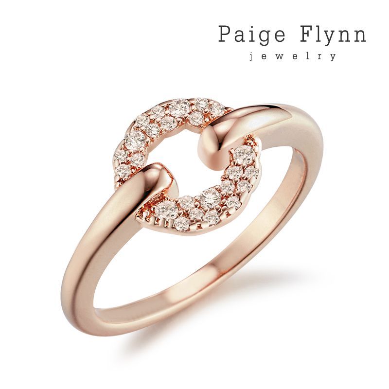 14Kバブルリング(ゴールドメッキ)_JBR0600