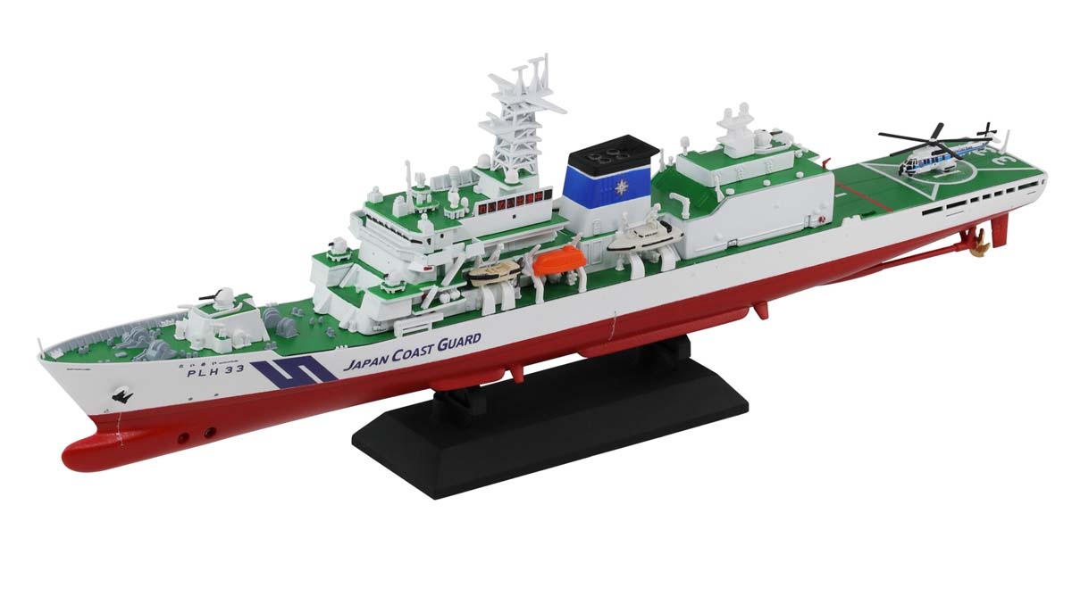 ピットロード 1/700 海上保安庁 巡視船 PLH-33 れいめい 塗装済み完成品【JPM18】 塗装済み完成品 PT JPM18 カイジョウホアンチョウ ジュンシセンPLH-33 レイメイ
