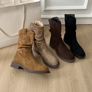 【1点ご購入 で10点プレゼントいたします】小柄スタッズショートブーツ女2025秋厚底増高シングルブーツ百合マーチン