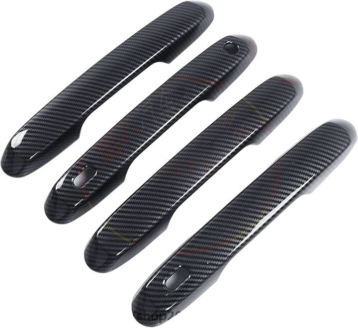 トヨタ・ランドクルーザー250 GDJ250W/TRJ250W型専用 ドアハンドルカバー ドアノブカバー 外装パーツ アクサセリー カスタム アウタードアハンドルカバー(カーボン調)