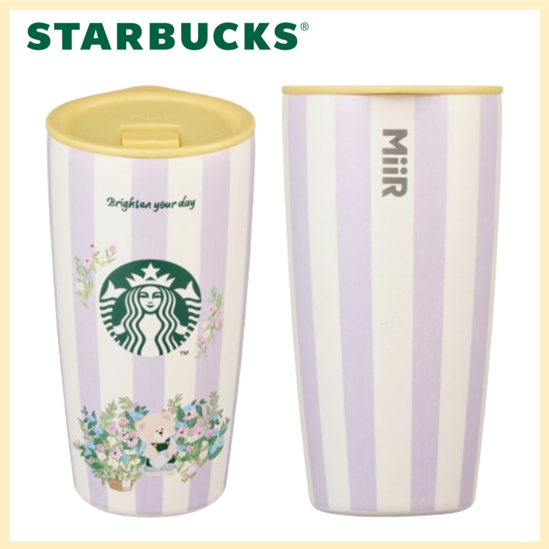SS フラワー マーケット ミル タホマ タンブラー 473ml (感性的な花のデザイン/スタイリッシュなタンブラー)