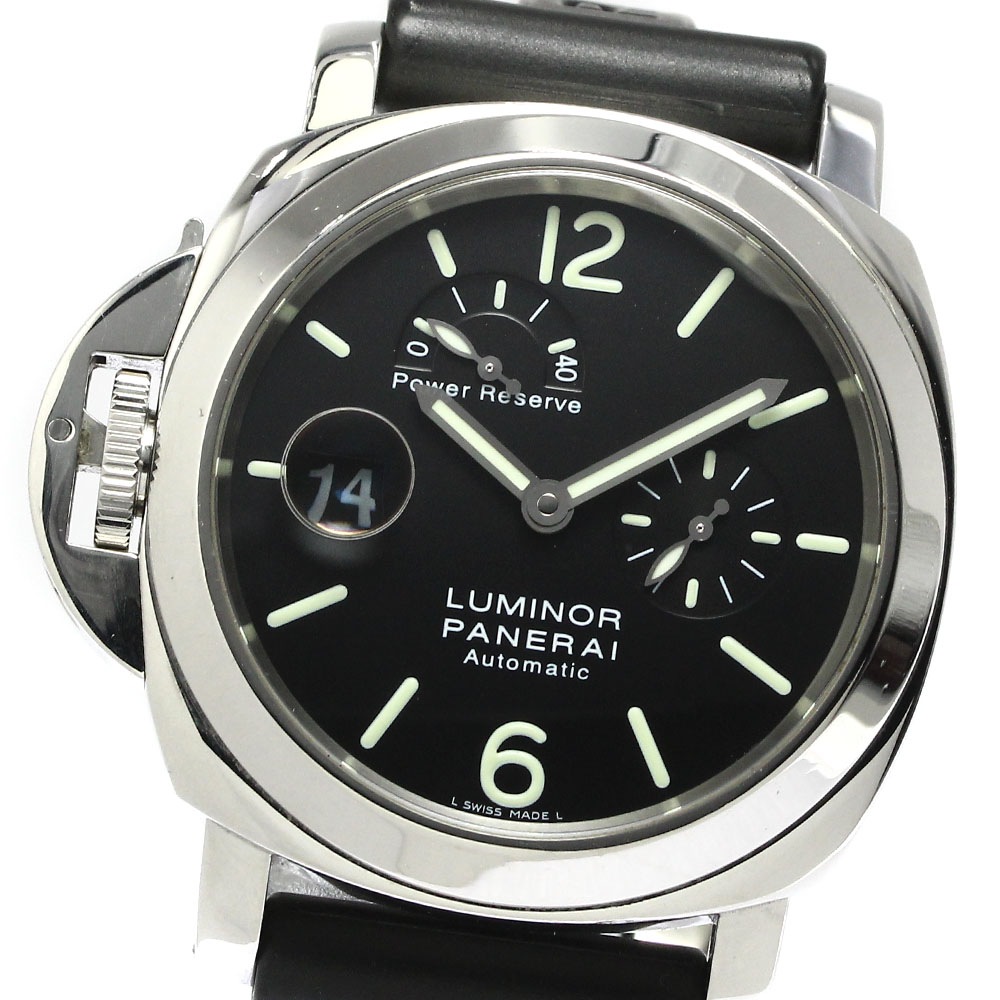 パネライ PANERAI PAM00123 ルミノール パワーリザーブ レフトハンド 自動巻き メンズ _770739【中古】