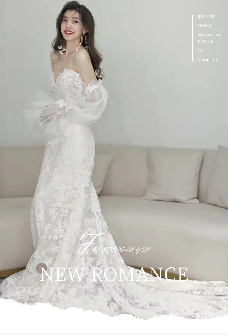 【L.O.V.E】 ウェディングドレス 白 結婚式 花嫁 サイズオーダーメイド可能 成人式 お呼ばれ ウェディング 演奏会 二次会 パーティードレス 前撮り ワンピース ロングドレス メガ割 53