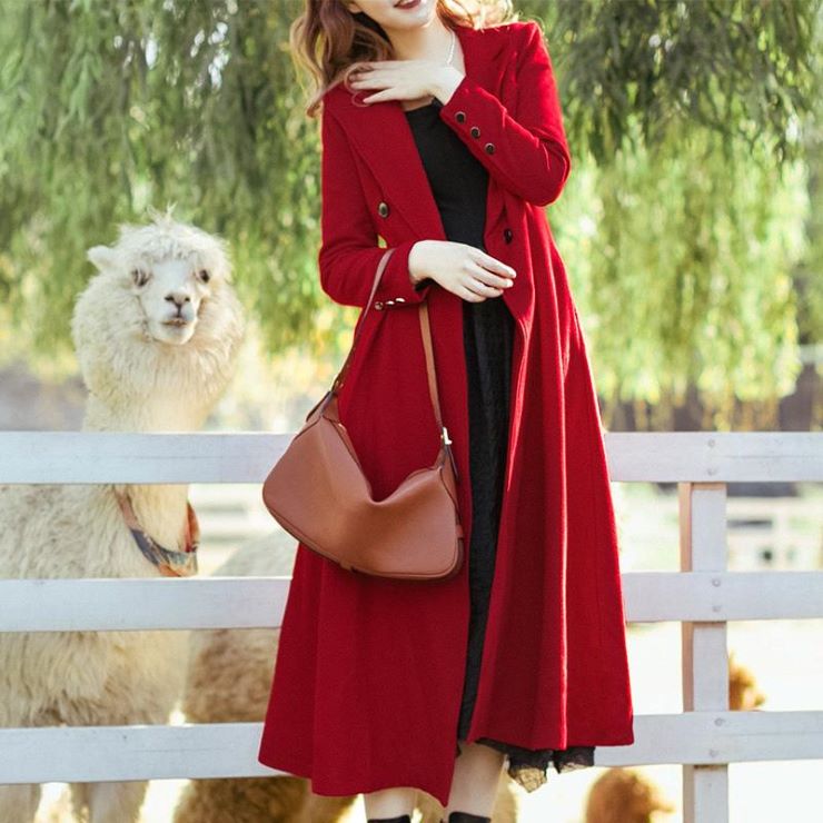 フレンチウエストワンピース レディース ロング丈 春 夏 秋 冬