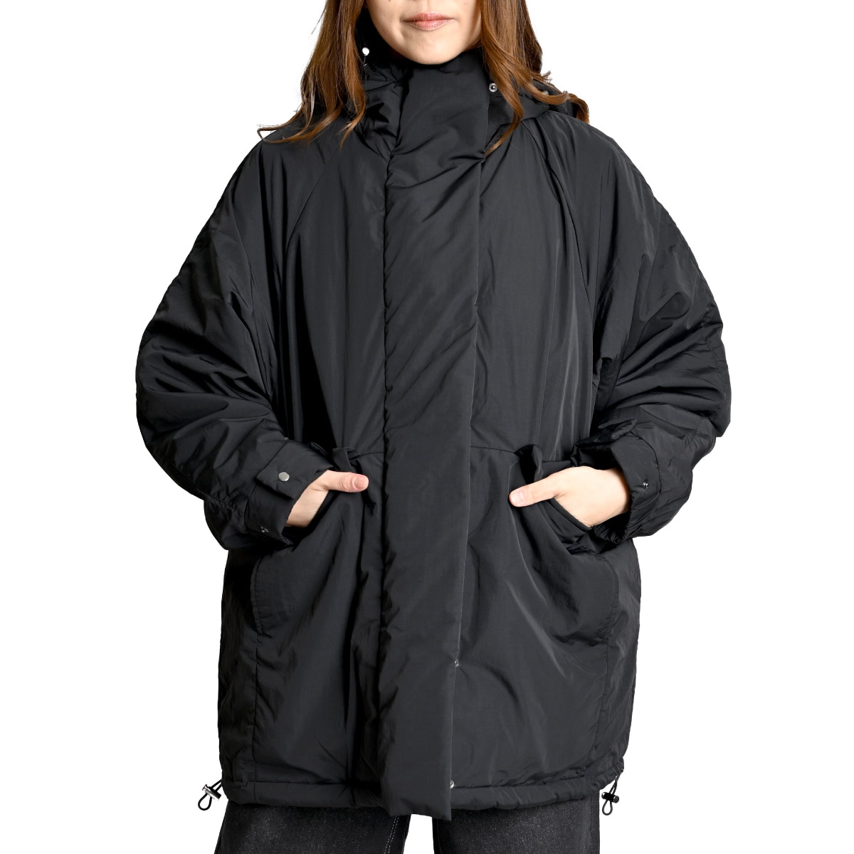 中綿コート アウター レディース 寒さも重さも脱ぎ捨てよう中綿コート コート ジャケット 防寒着 秋冬 軽量 保温 ゆったり 体型カバー シンプル カジュアル 通勤 通学