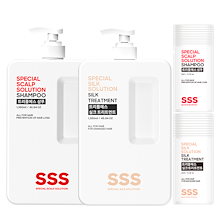 シャンプー sss 8-7862-02 シャンプーケープ(クッション付き)ブルー 3770-5