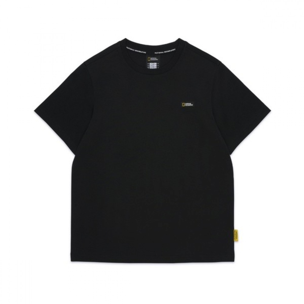 [ナショナルジオグラフィック] K255UTS920スモールロゴショートスリーブTシャツカーボンブラック