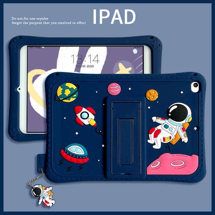 Ipad Air4 ケース 10 9インチ ソフトカバー 宇宙飛行士 かわいい スタンドタイプ 当店一番人気