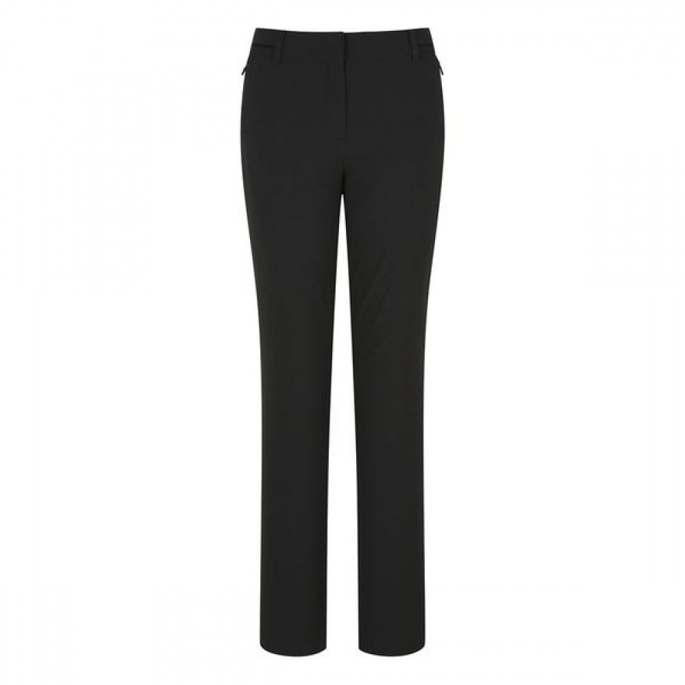 [ping] 女性用ウエスト飾り付きソリッドパンツ