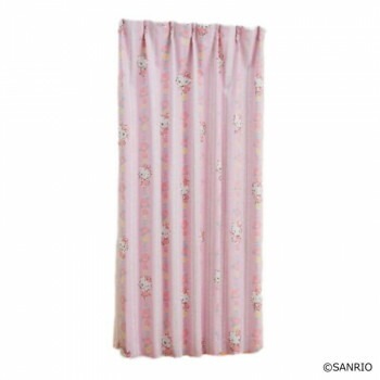サンリオ キティ ドレープカーテン2枚セット 100x135cm SB-521-S