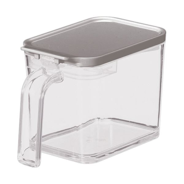 （まとめ） アスベル フォルマMRポット 700mL グレー A1108GY 1個 [x10セット]