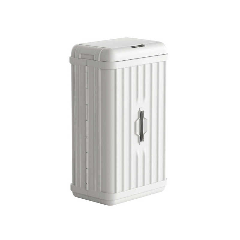 ウィンコド　トランク型折りたたみ式センサー付きゴミ箱 [50L / 自動センサー式] ホワイト　TH-ATC50-WH