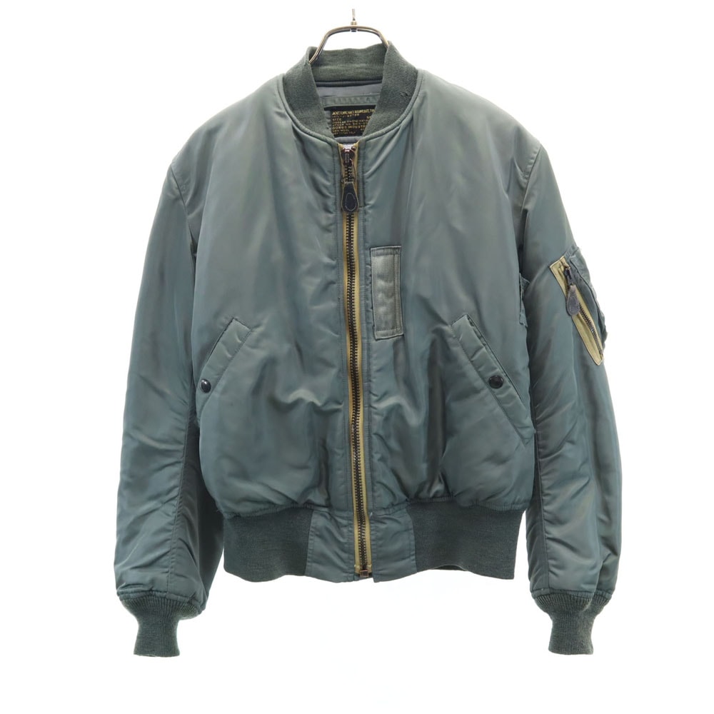 The REAL McCOYS ザリアルマッコイズ 50周年 MA-1 フライトジャケット S カーキ メンズ 古着