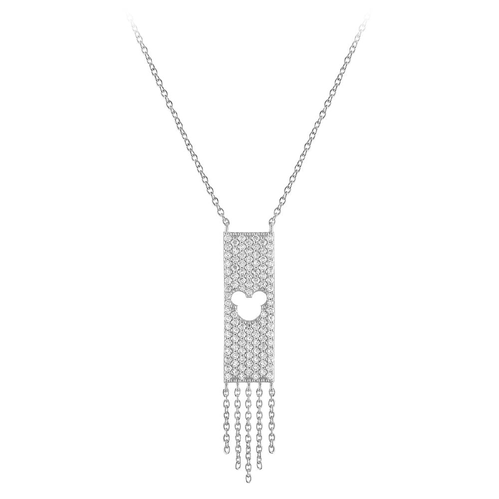 レベッカフックミッキーマウスアイコンパヴェネックレス Rebecca Hook