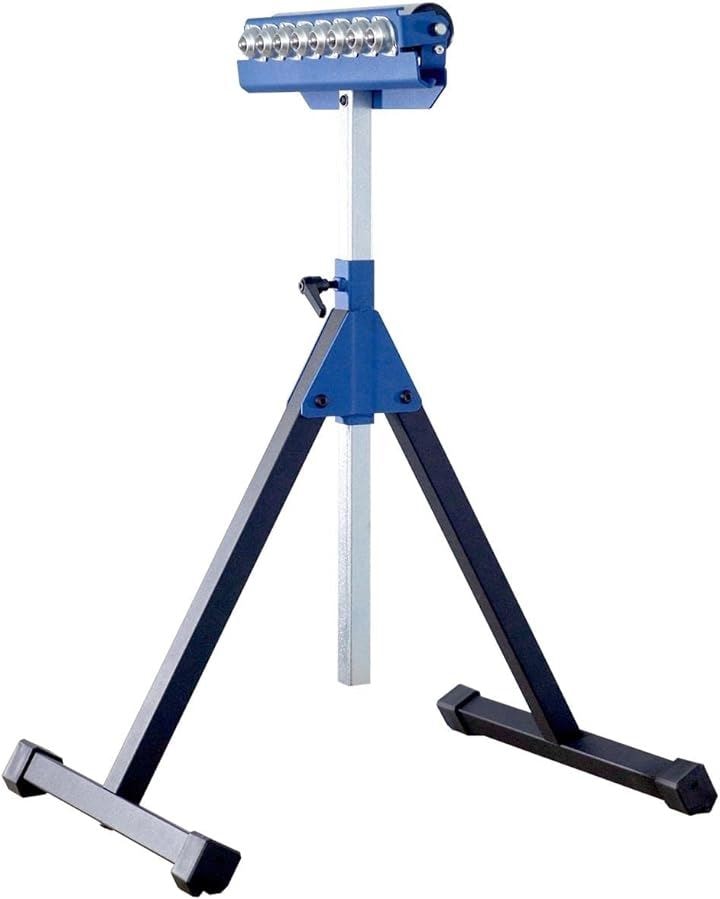 KF3012 ローラースタンド 3イン1ローラー ３モード搭載 軽作業用 作業台 ワークベンチ 木工 対荷重136kg 高さ調節可能(ブルー)