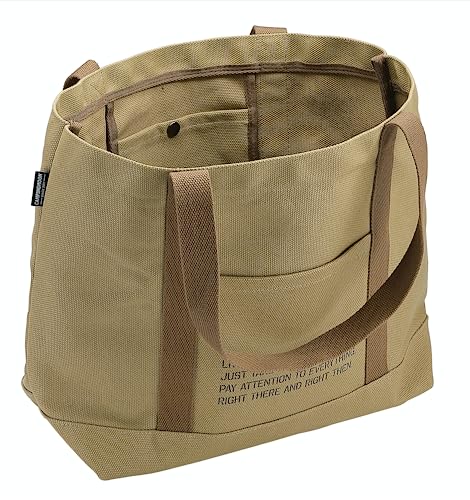 キャンバストート ミリタリートート キャンプギア 収納ケース キャンプトート 24オンス 極厚帆布 B4サイズ B-189