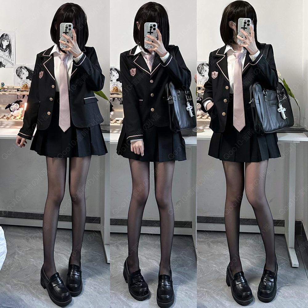 制服 学生服 卒業式スーツ 高校 制服 スクール 学生 3点セット 上下セット 高校生 セーラー服 高生 女子学生服 女子高校制服 女子高生制服 JK制服 コスプレ 学園祭-37