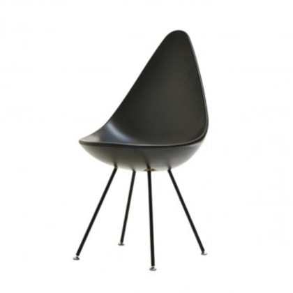 B.Bファニシング REP しずくチェアー ブラック RECH0220PLBLK