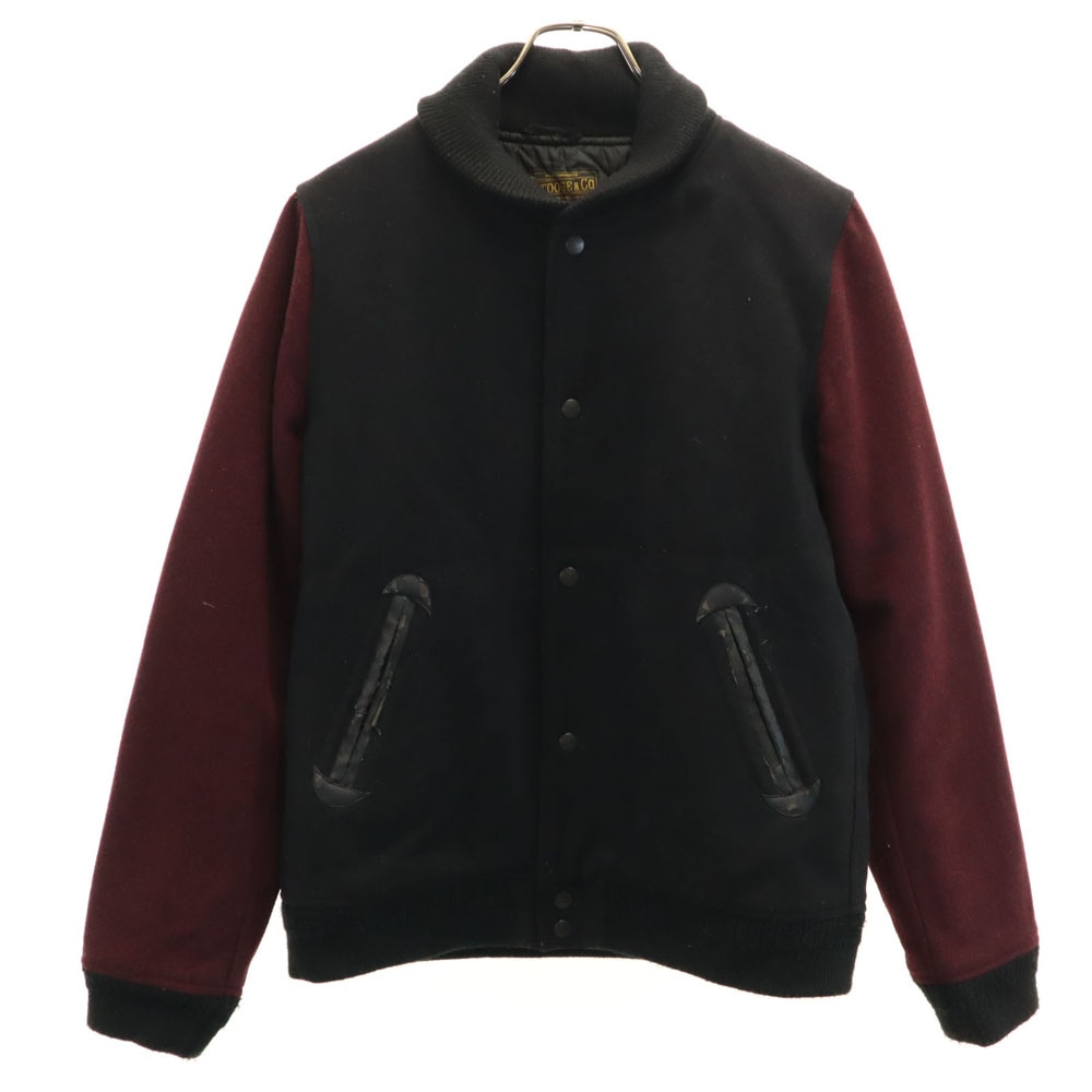 ストーギーアンドコー スタジャン L ブラック STOOGE&CO メンズ