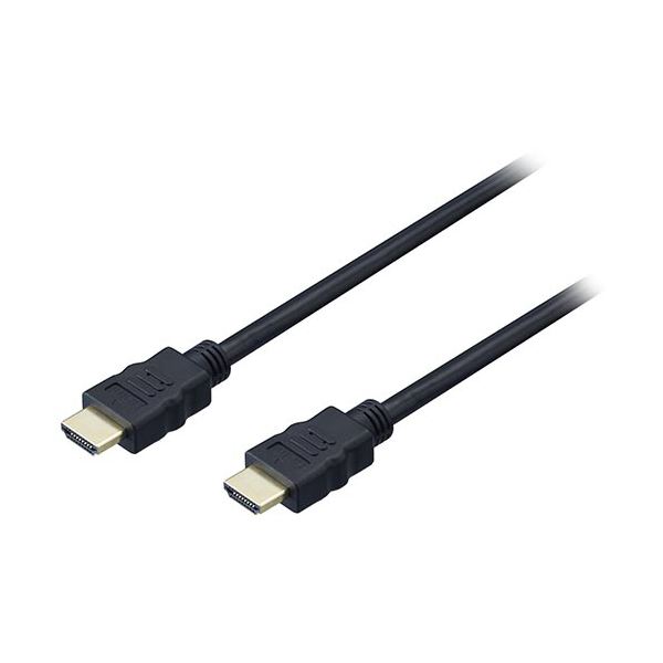 （まとめ）グリーンハウス HDMIケーブルAM-AM 2m ブラック GH-THD20-BK 1本(×5セット)