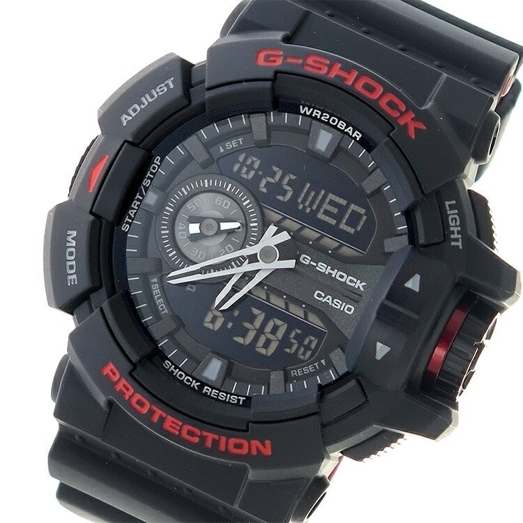 クオーツ メンズ 腕時計 GA-400HR-1A ブラック 並行輸入品