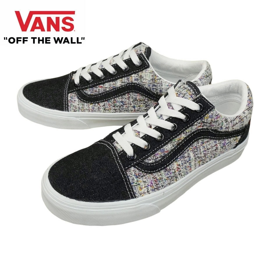 VANS スニーカーVANS ヴァンズ バンズ【箱なし】OLD SKOOL オールドスクール2GETHER AS OURSELVES MULT トゥゲザー アス