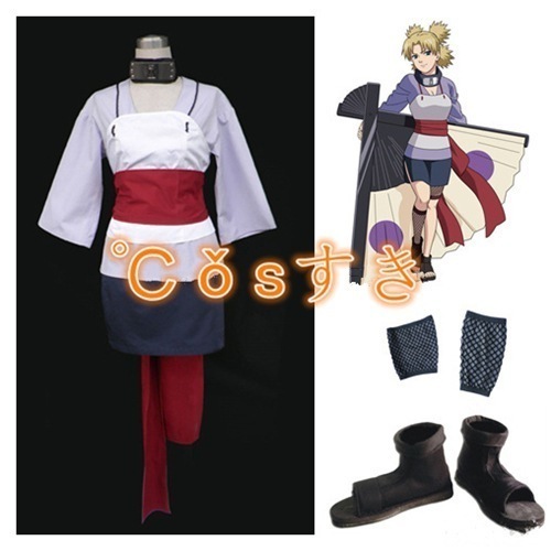 【全店任意2枚購入で100円OFF】NARUTO ナルト テマリ 女 二代 コスプレ衣装　全部セット COS 高品質 新品 Cosplay アニメ コスチューム 8,719円