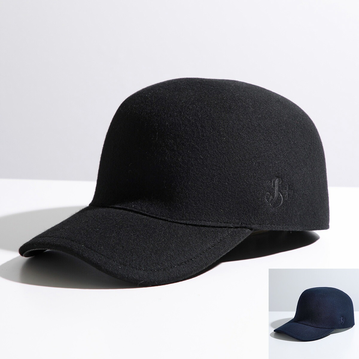 JIL SANDER+ ジルサンダー プラス ベースボールキャップ J47TC0106 J40116 メンズ フェルト ロゴ刺繍 帽子 カラー2色 J47TC0106J40116001