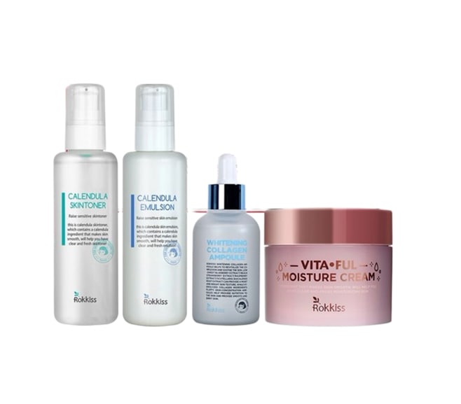 シミを隠して肌をキレイにスペシャルスキンケア4種セット