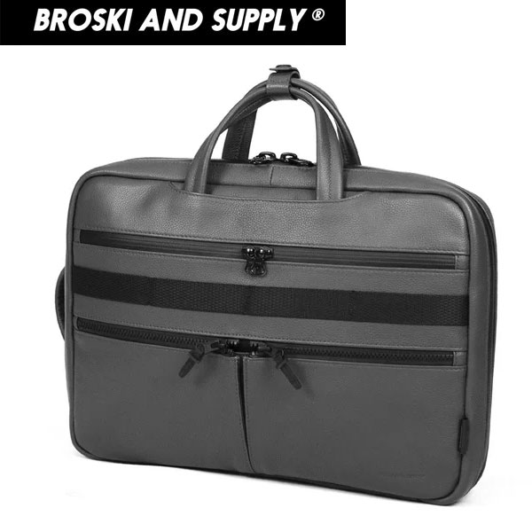 BROSKI AND SUPPLY ブロスキーアンドサプライ BBOM-1025-CHARCOAL JIG2 トートバッグ 14,850円