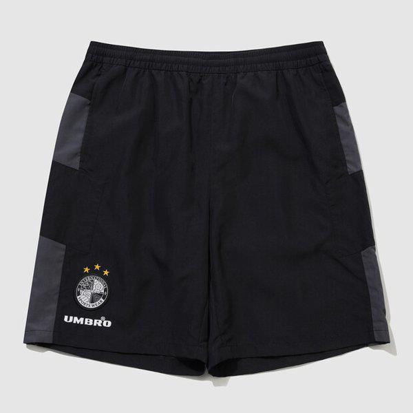 HBL OG カラーブロック 5部丈パンツ BLACK UR221CHP56 BLK0