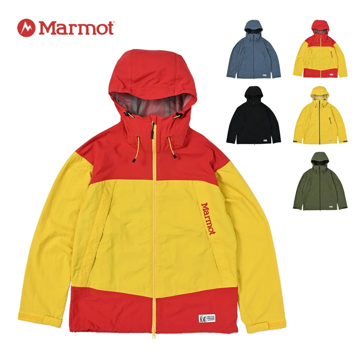 ジャケット メンズ Guild Jacket ギルドジャケット アウター 耐久撥水 防風 シワ加工 コットンライク ライトアウター ロゴ 刺繍 定番 アウトドア タウンユース