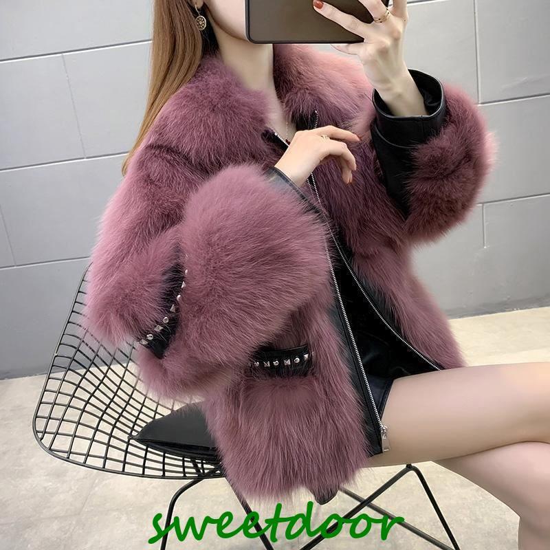 レディースファッション ファーコート ミンクカシミアコート 冬 エコファーコートミンクカシミア 毛皮コート ロング モコモコ 暖かいアウター 5,027円