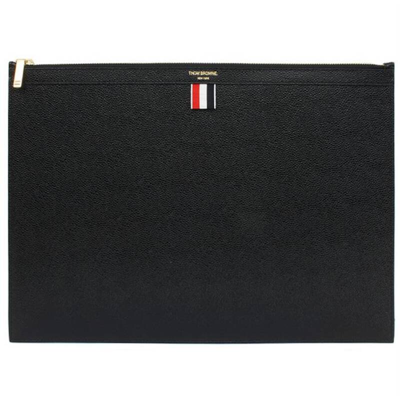トムブラウン ペブルグレインレザー クラッチ MAC020L 00198 001