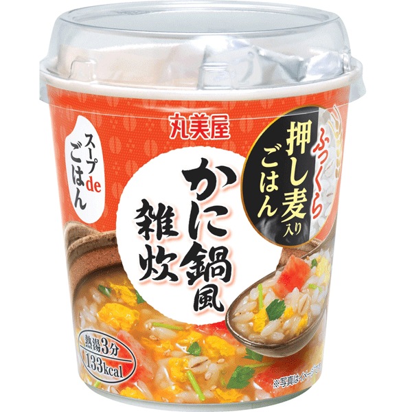 丸美屋 スープdeごはんかに鍋風雑炊 69g48個入り(1ケース6個入り8ケースセット) (KT)