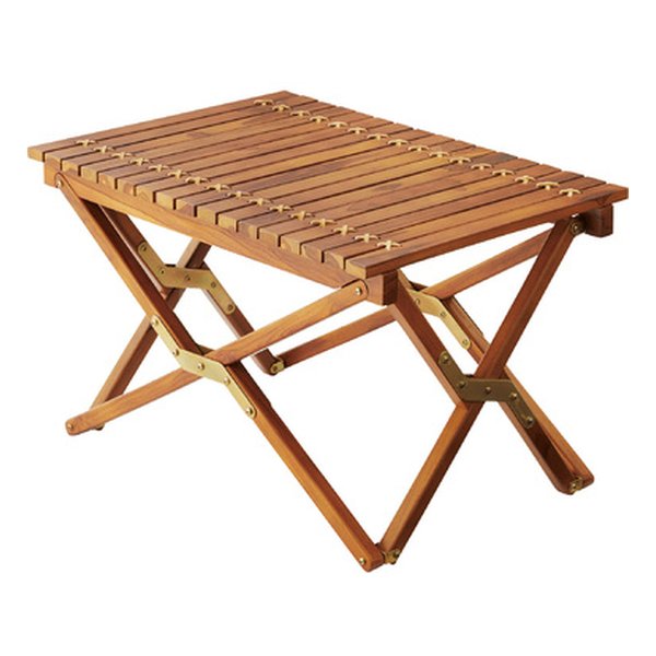 ロールトップテーブル ブラウン 幅65×奥行き45×高さ40cm TTF-929